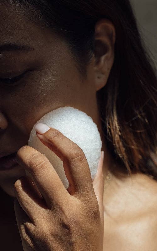 Plant-Based Konjac Sponge: Matcha