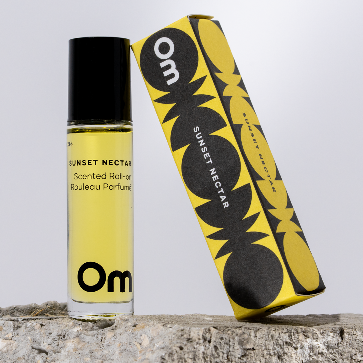 Perfume bottle and packaging with &