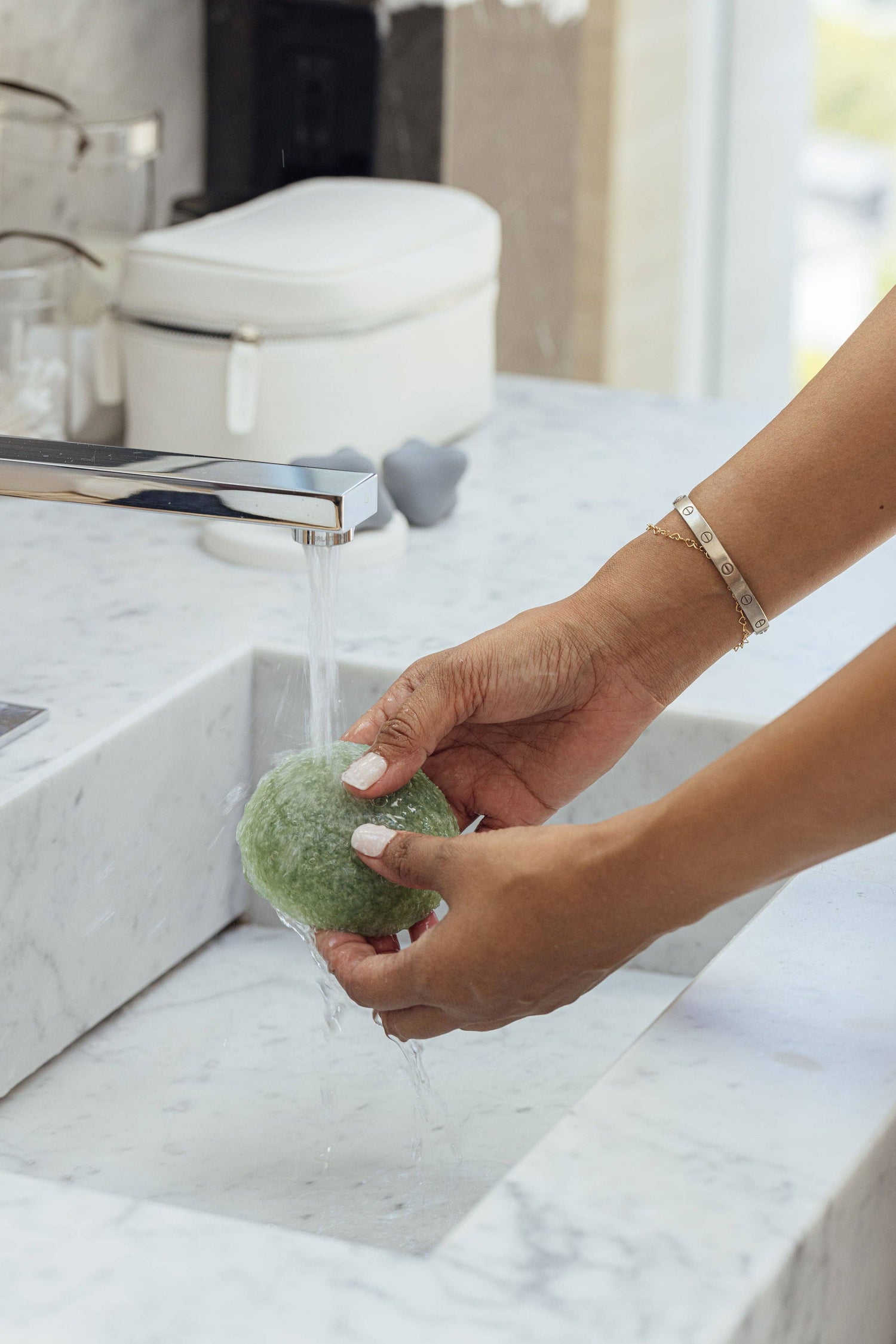 Plant-Based Konjac Sponge: Matcha