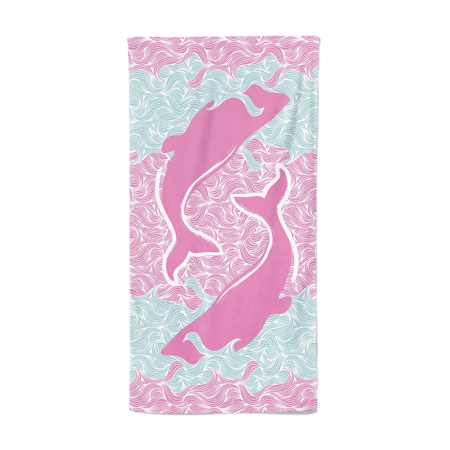 UPF 50 Beach Towel / Wrap - Whales Tail