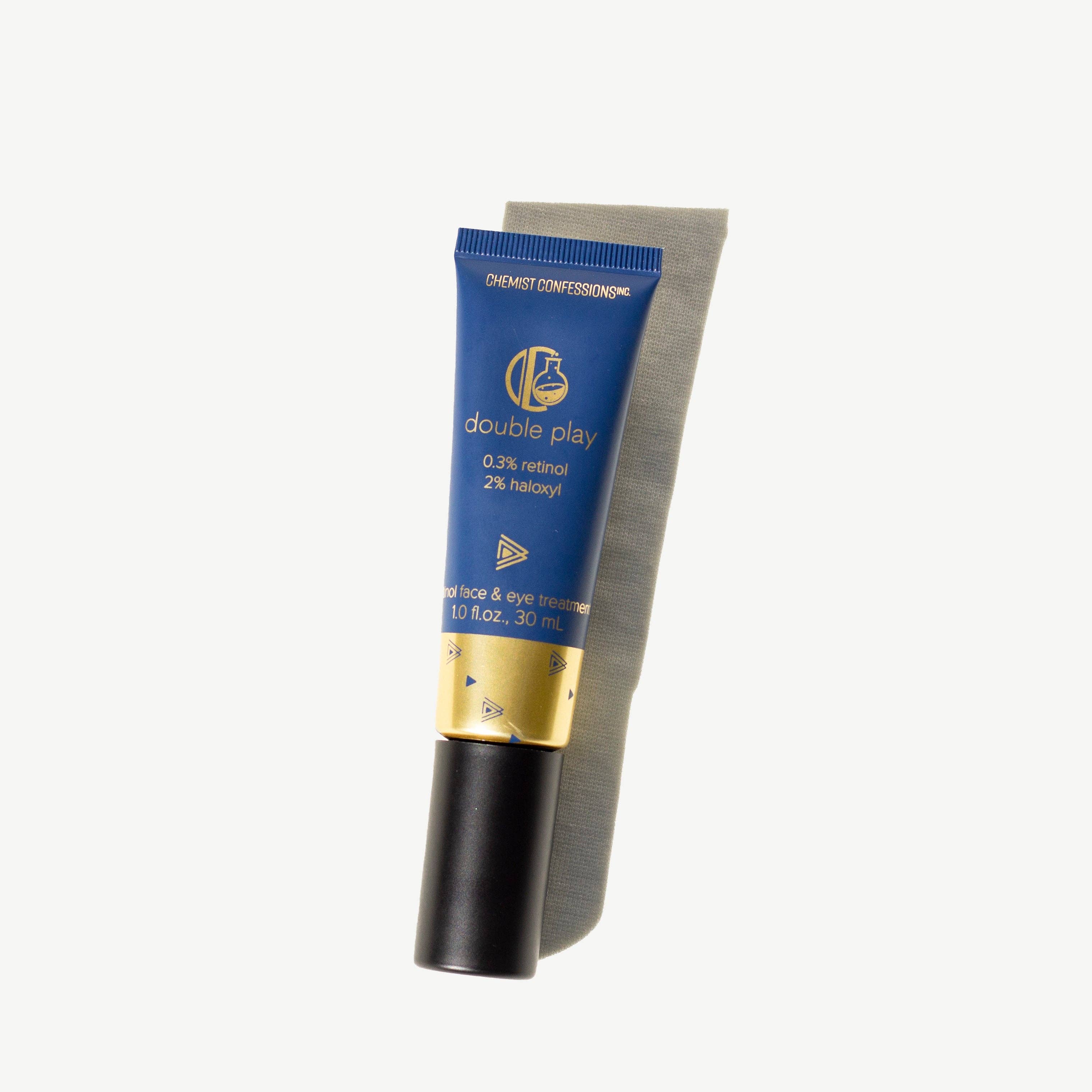 Double Play Face & Eye Treatment | Retinol + Peptides