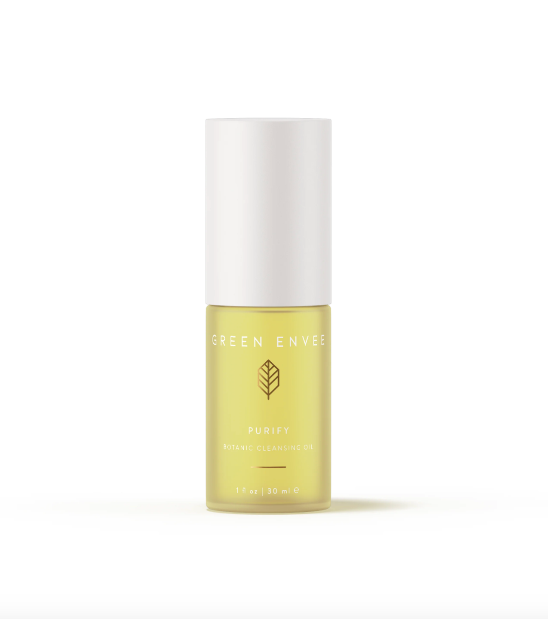 Skincare bottle with &