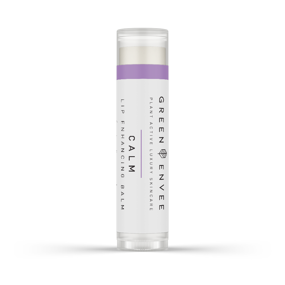 Calm Lip Enhancing Balm with Sweet Vanilla + Lavender