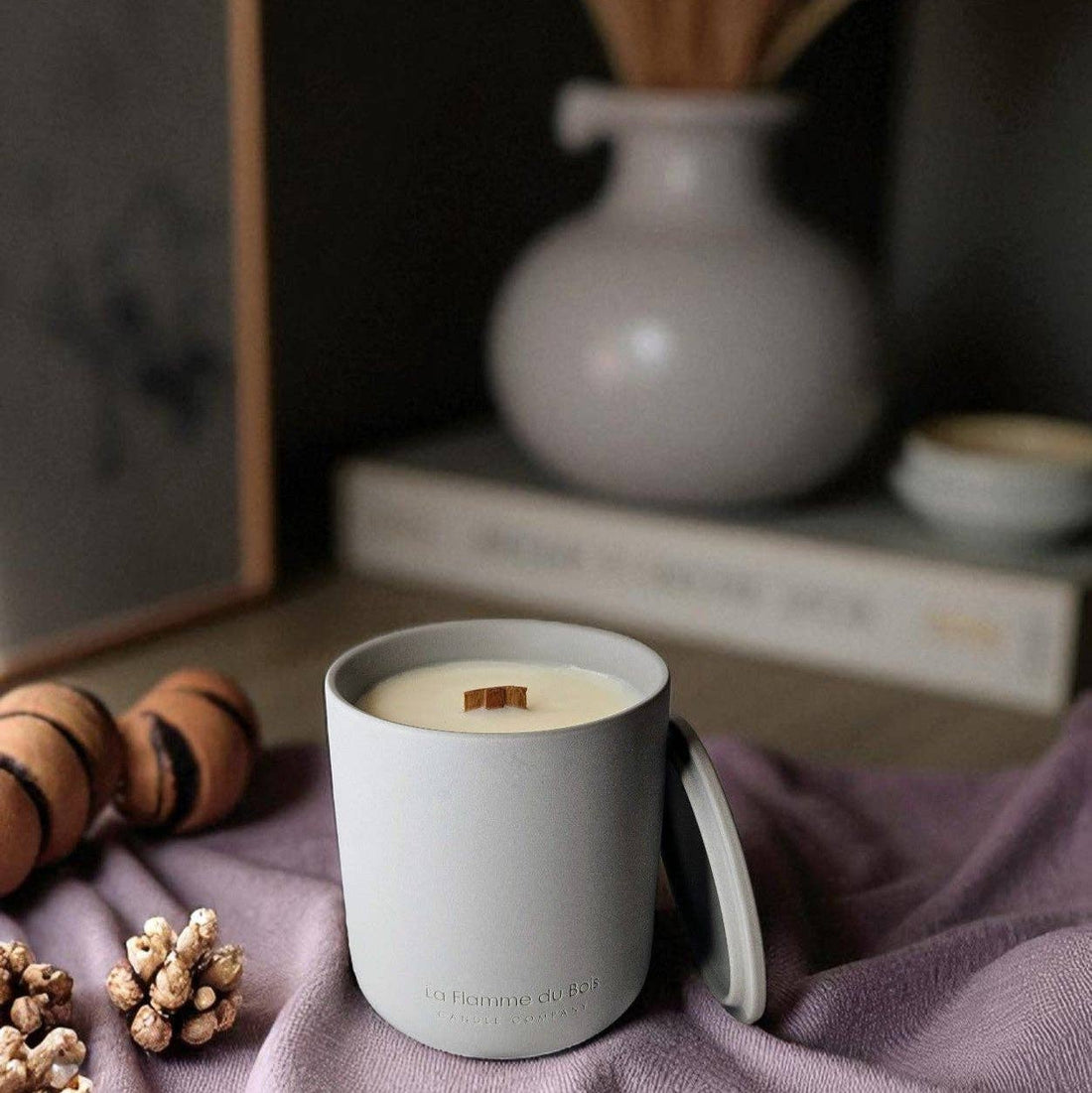 Soft Fade - Soy Woodwick Candle