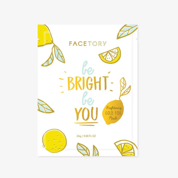 Be Bright Be You Brightening Gold Foil Sheet Mask