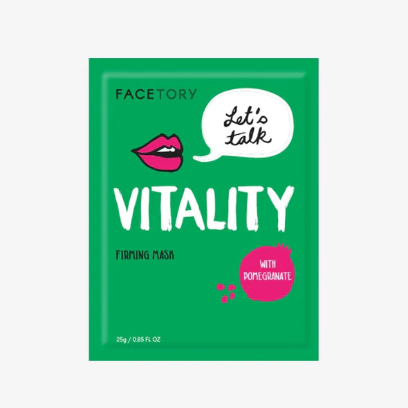 Let’s Talk Vitality Firming Sheet Mask