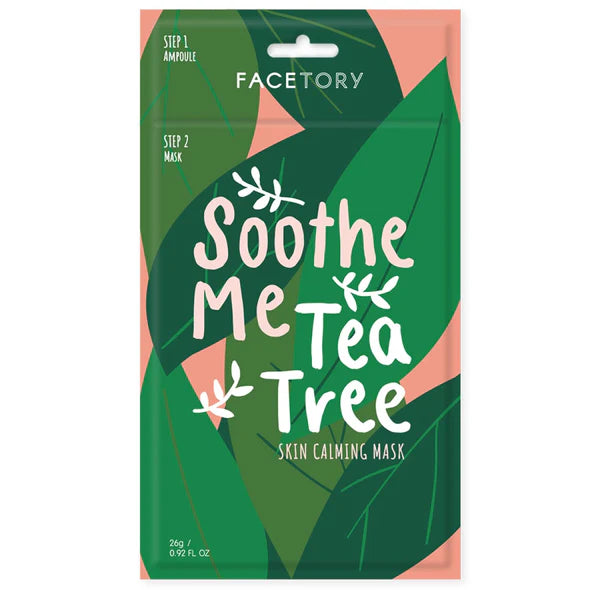 Soothe Me Tea Tree 2-Step Sheet Mask - Soothing &amp; Clearing