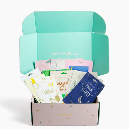 Just Keep Glowing Sheet Mask Gift Set (15 Set)