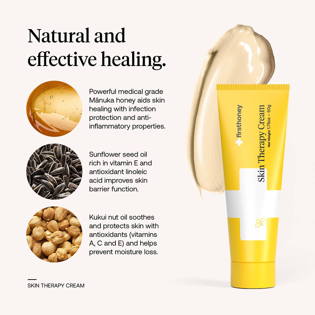 First Honey® Manuka Honey Cream for Eczema &amp; Dry Skin