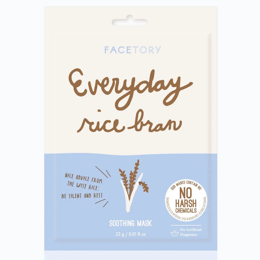 Everyday Rice Bran Soothing Sheet Mask