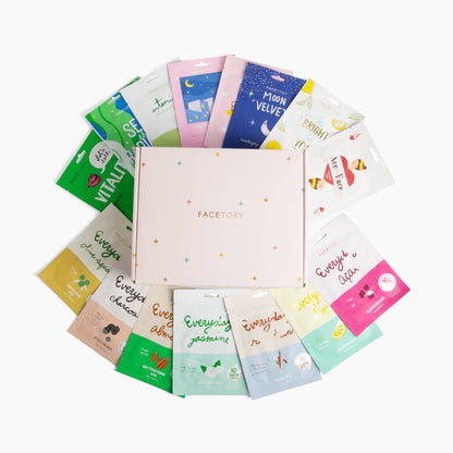 Just Keep Glowing Sheet Mask Gift Set (15 Set)