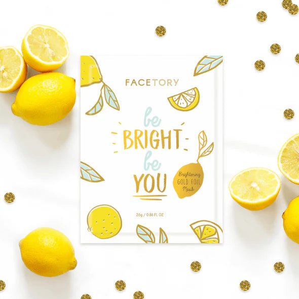 Be Bright Be You Brightening Gold Foil Sheet Mask